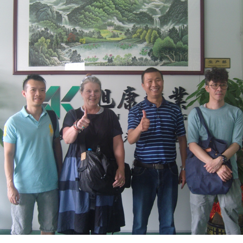 American Xia-Japan Baby listed company visited our company and purchased